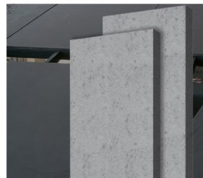 Calcium silicate board close-up